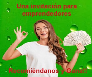 Recomiéndanos y gana